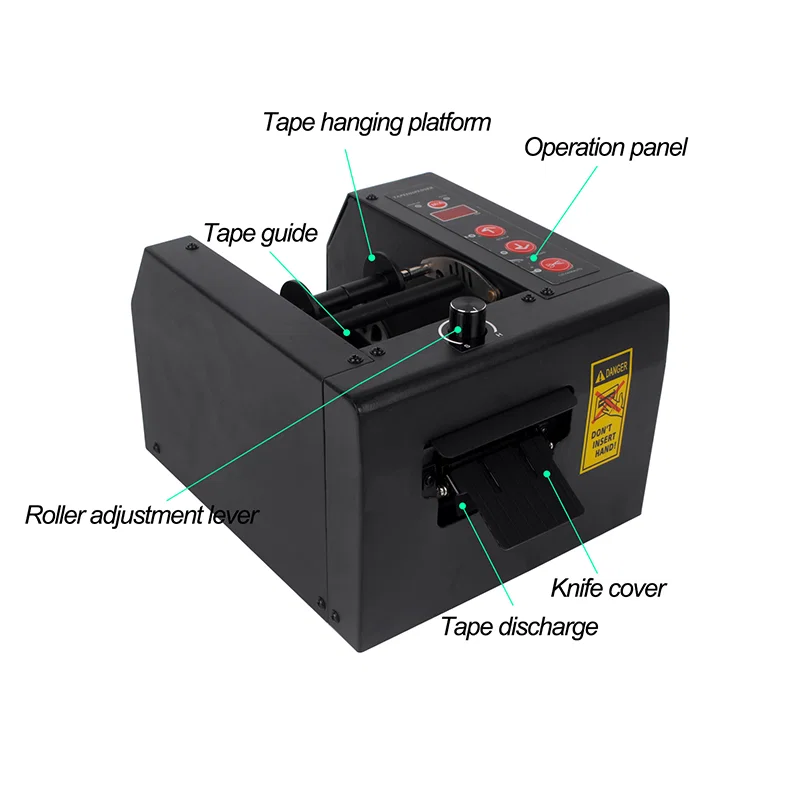 Film Cutting Machine, Dispenser Tape, Gummed Tape Dispenser