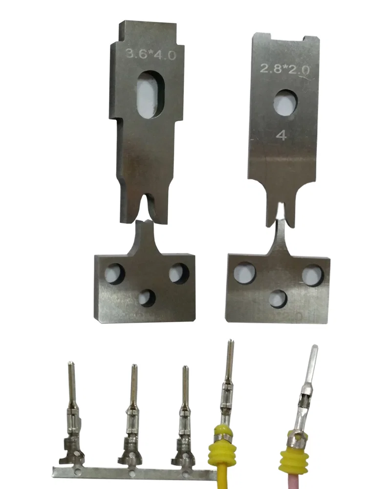 Terminal Crimping Blade, Terminal Crimping Blade And Cutter, Knife Blades And Cutter For Electric Terminal Crimping