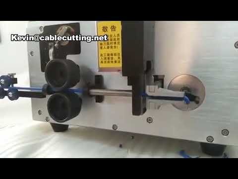 Electric Copper BV Cable Stripping, Cutting, and Bending Machine