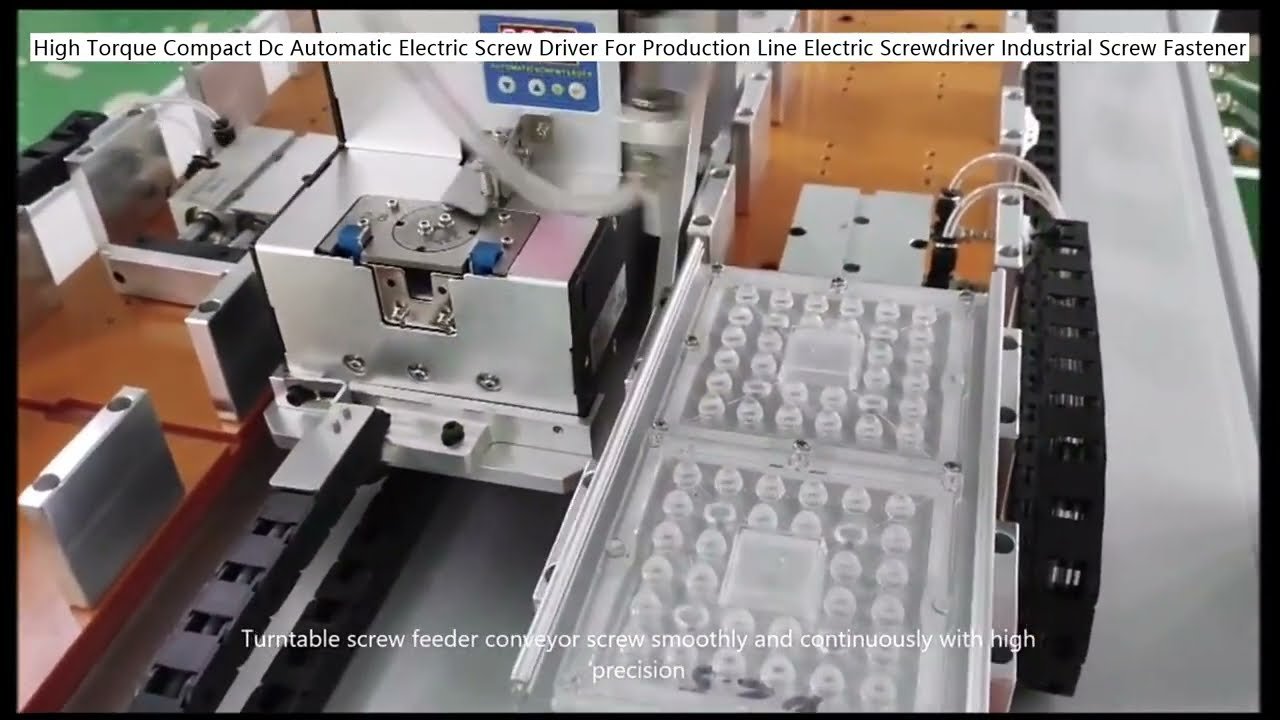 High Torque Compact Dc Automatic Electric Screw Driver For Production Line