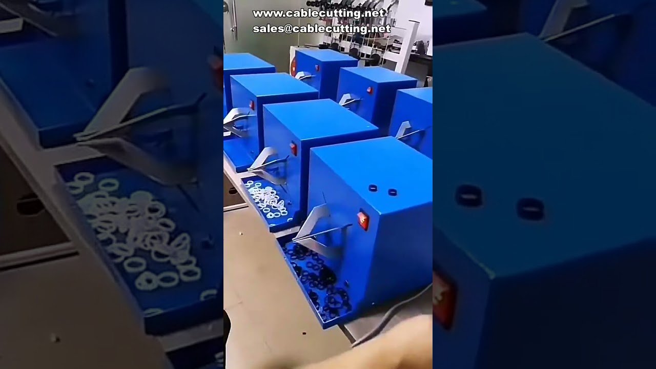 Automatic O-Ring Expansion Machine for Wire Binding and Rubber Ring Sealing