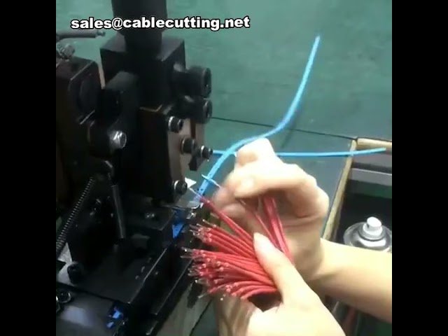 Super-Mute Wire Cable Reel Terminal Crimping Machine