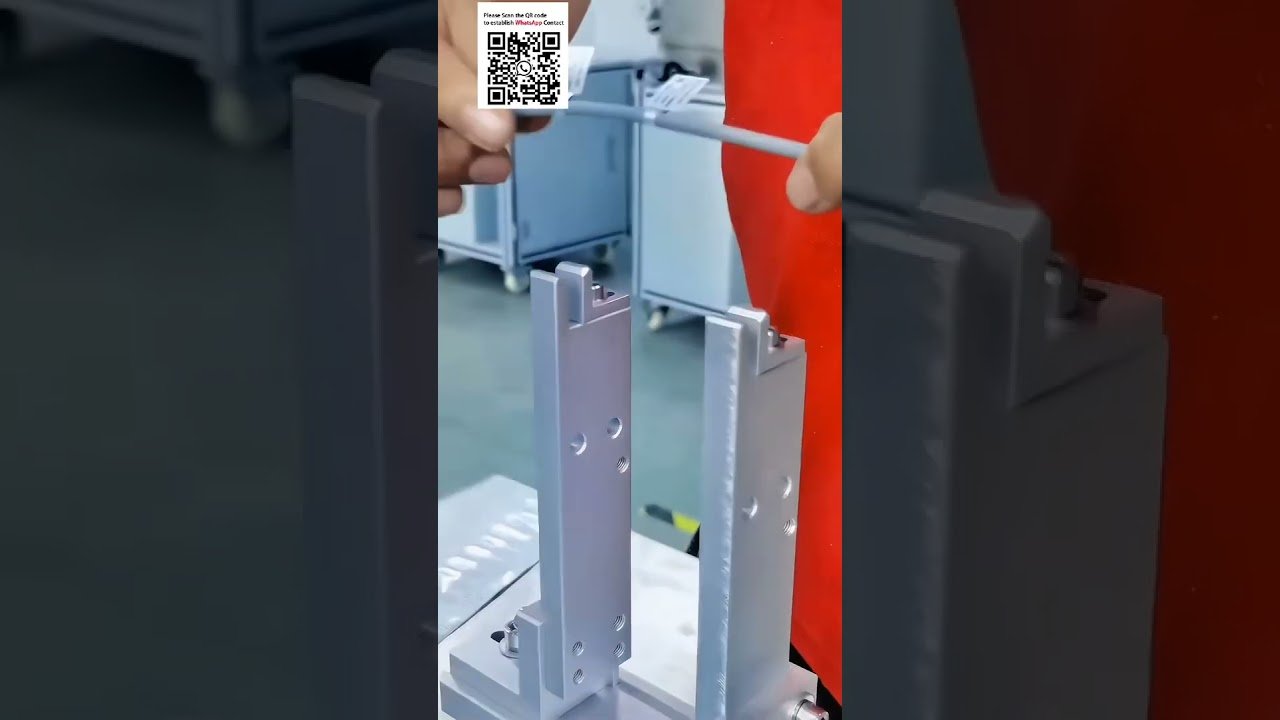 Automatic Fold-Over Labeling Machine for Wires and Tubes