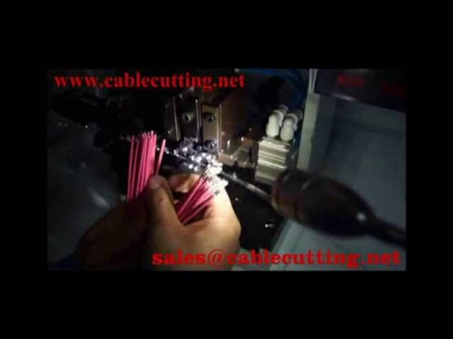 Semi-Automatic Side Feed Wire Stripping and Crimping Machine WPM-2008-A2