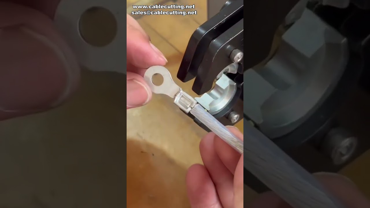 Electric Wire Crimper - Automated Terminal Crimping Machine