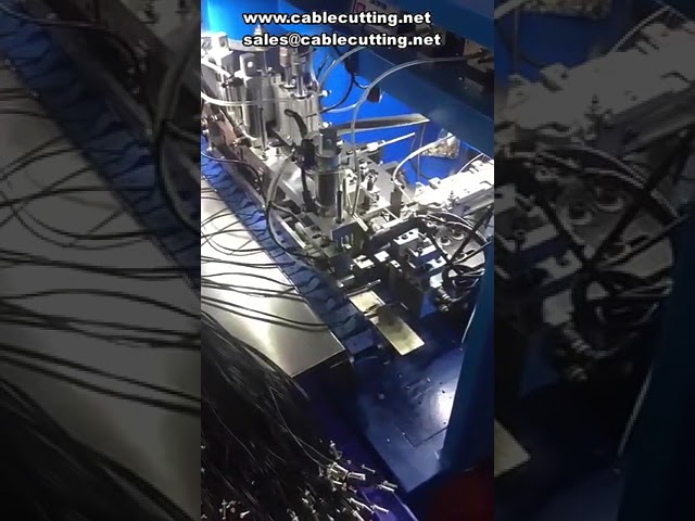 Large Sheathing Wire Stripping Twist Tinning Machine for Multi-Core Wire