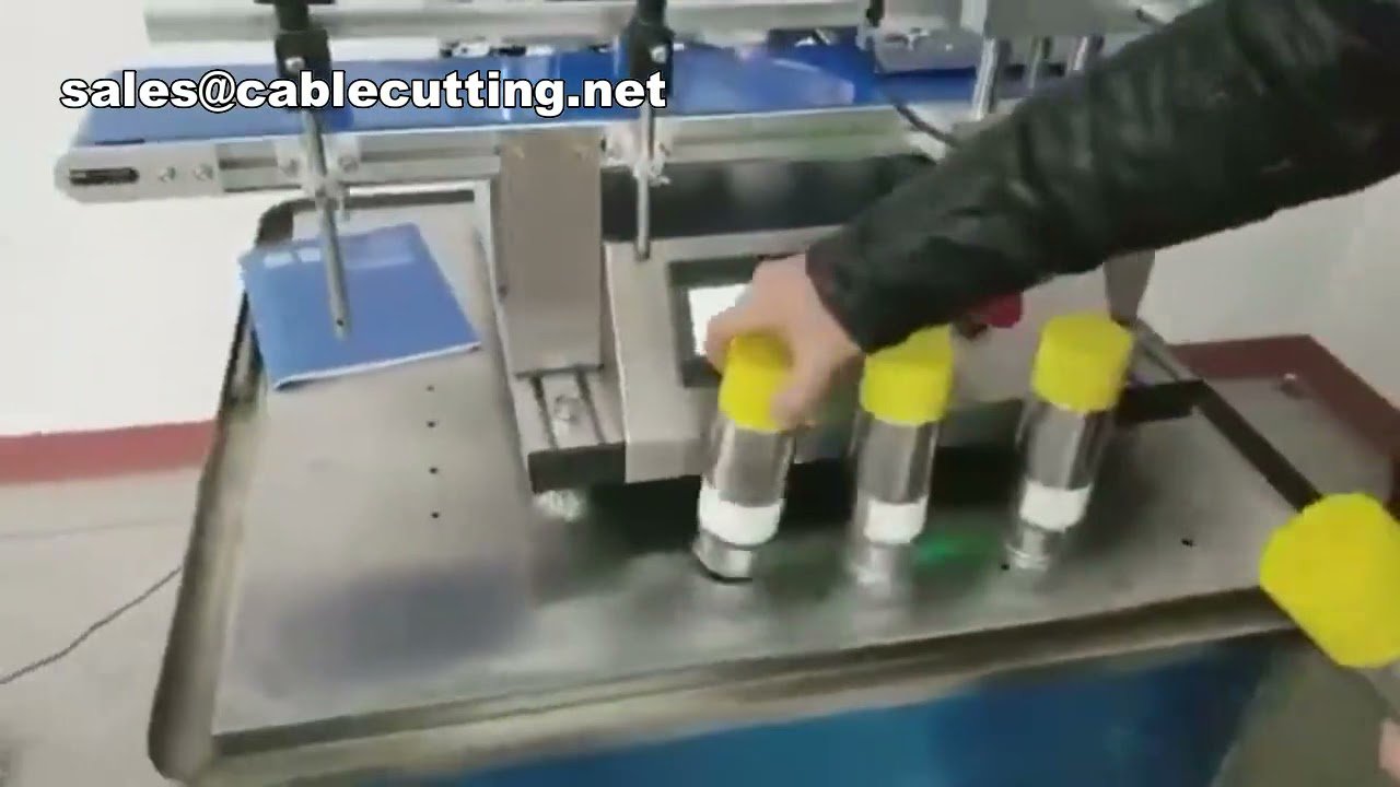 Automatic Desktop Round Jar Can Labelling Machine for Small Bottles
