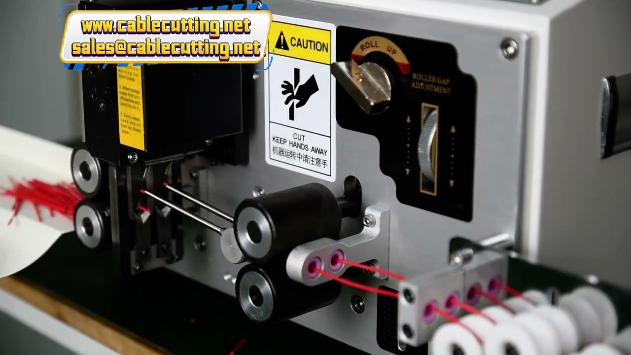 Automatic Cable Wire Stripping Machine 0.1-2.5mm² with Extra Tungsten Carbide Blade Set