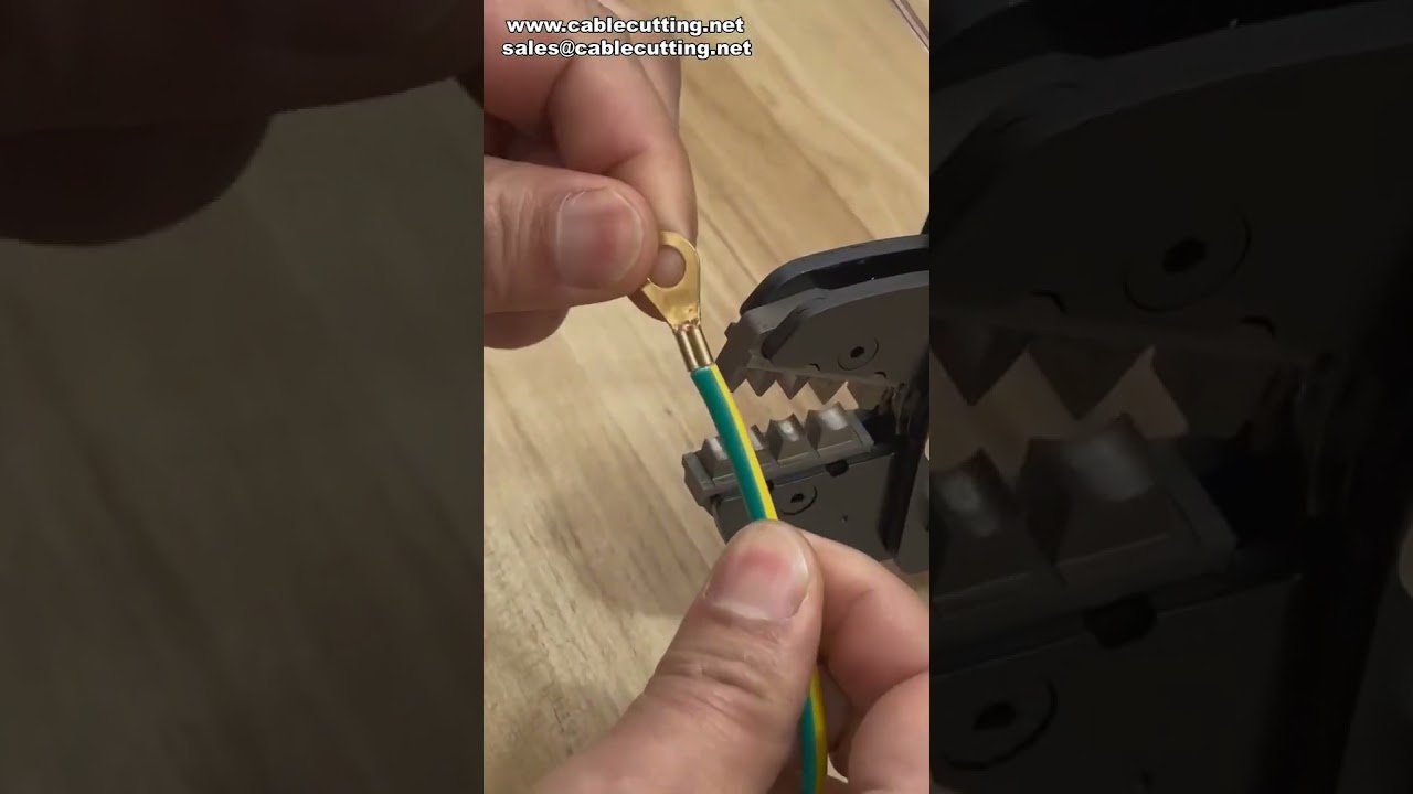 4-sq-mm Open Lug Terminal Crimping Test with Excellent Results