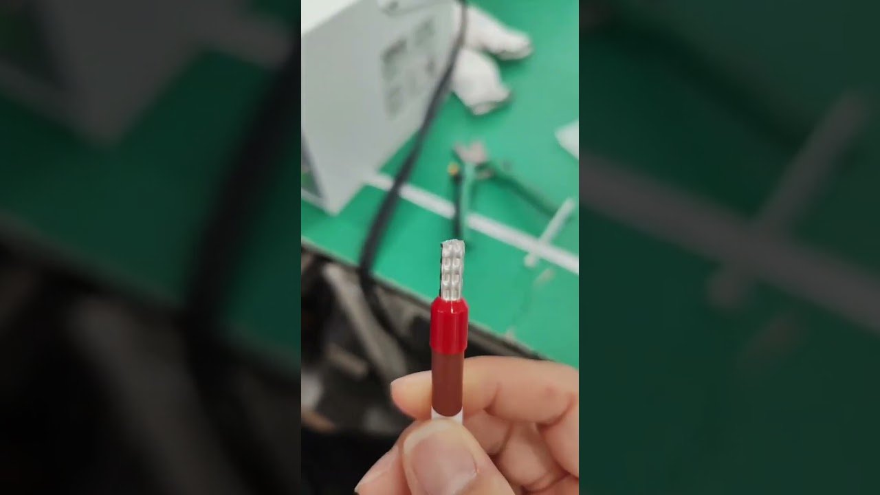 Electric Terminal Crimping Machine for Tube Terminals and Copper Wire