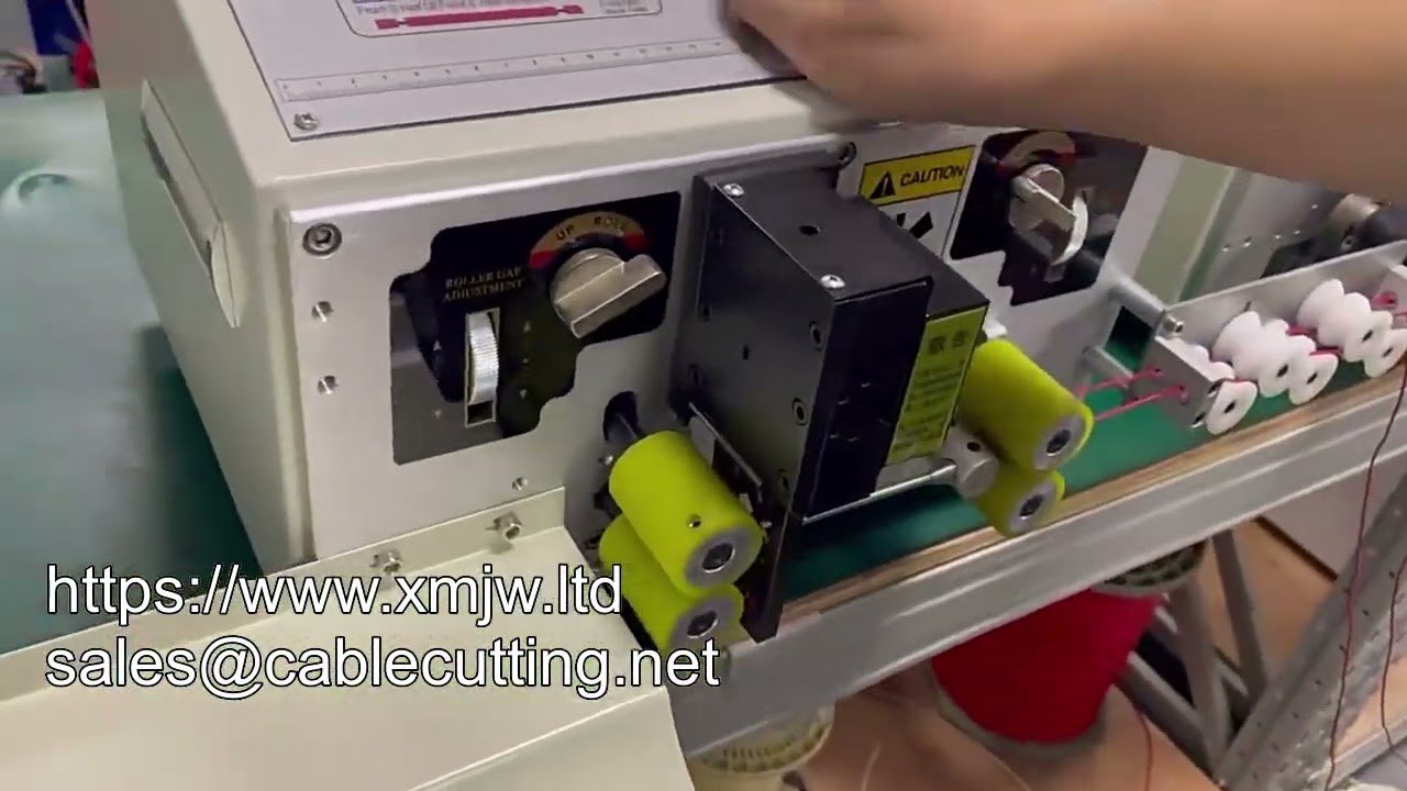 WPM-320 Automatic Double Wire Stripper - Cable Cutting and Stripping Machine