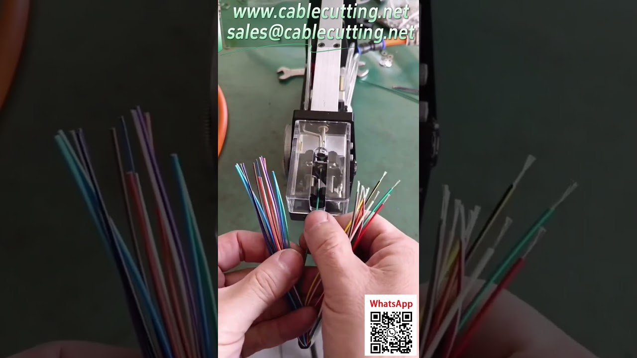 Inductive Wire Stripping Machine, Automatic Wire Stripper, Adjustable Stripping Length