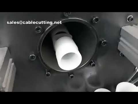 High Precision Automatic Plastic Pipe Cutting Machine for PC PVC ABC PP Tube