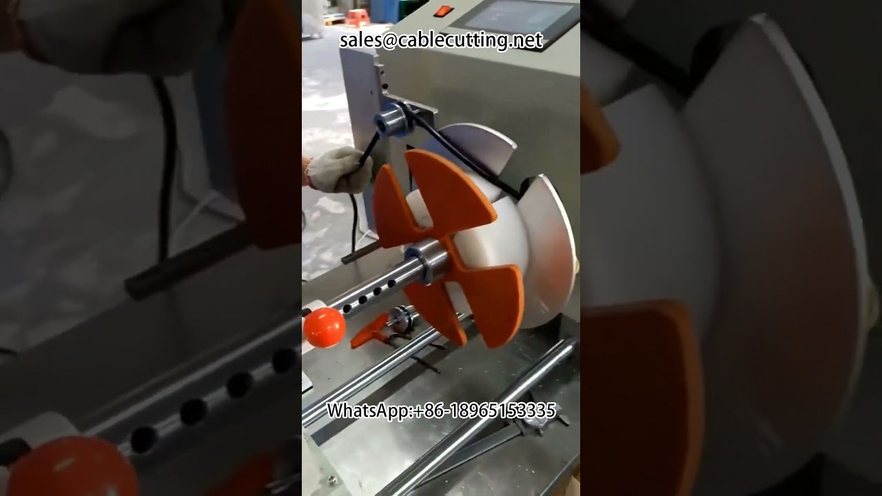 Automated Data Cable and Power Cord Winding Machine for Automobile Industry