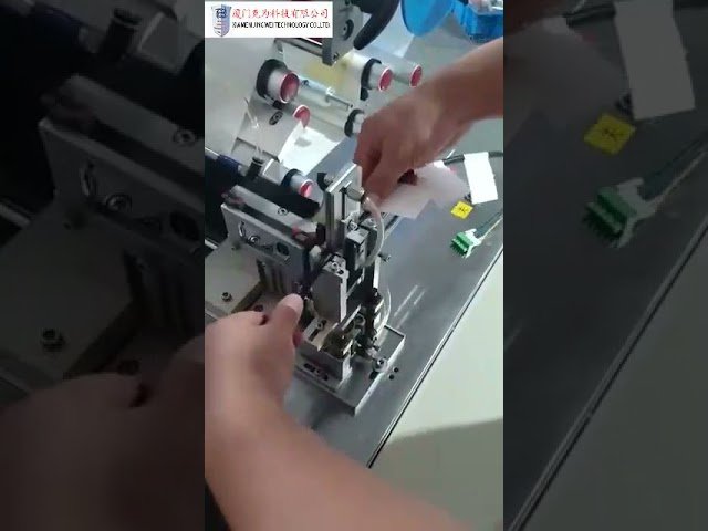 Wire Taping and Labeling Machine for Cable Harness Wrapping and Winding