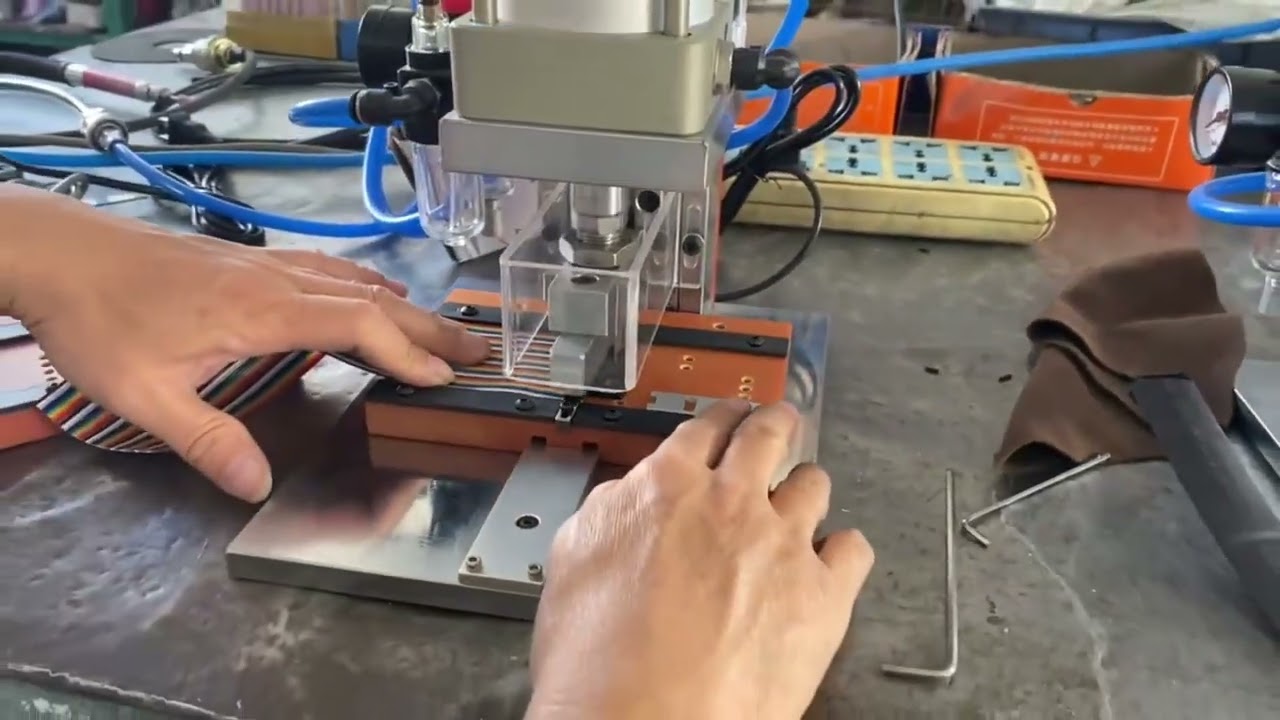 Semi-Automatic Pressing Machine Operation Video