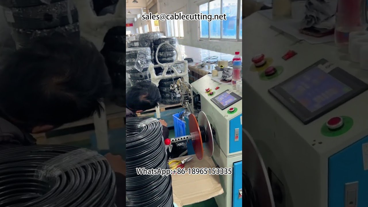 Automatic Meter Counting Winding Machine for Wire Processing and Automotive Harness