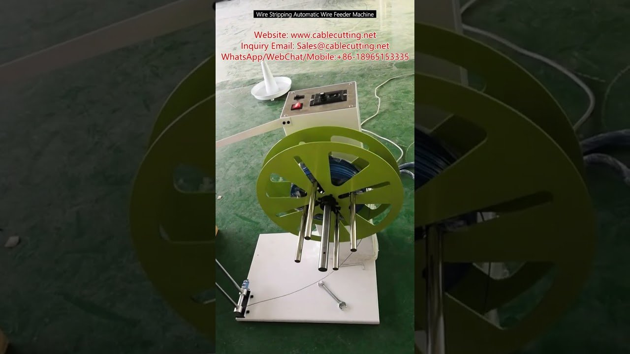 Automatic Wire Stripping and Feeding Machine