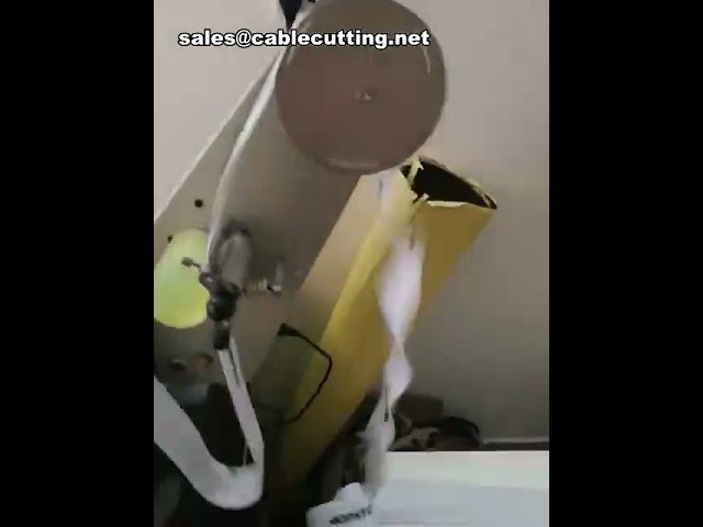 Automatic Copper Foil Heat Shrinkable Tube and PVC Tube Cutting Machine