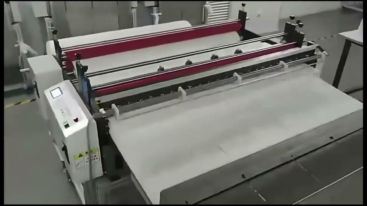 Computerized Cross Cutting Machine for Paper Sheets