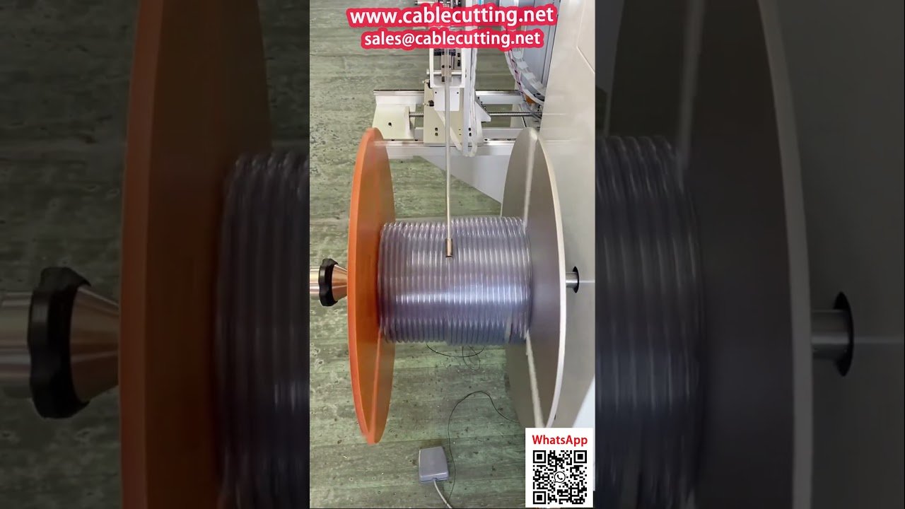 Enrouleuse Automatique Compteuse à Alignement Servo pour Tuyau Flexible PVC