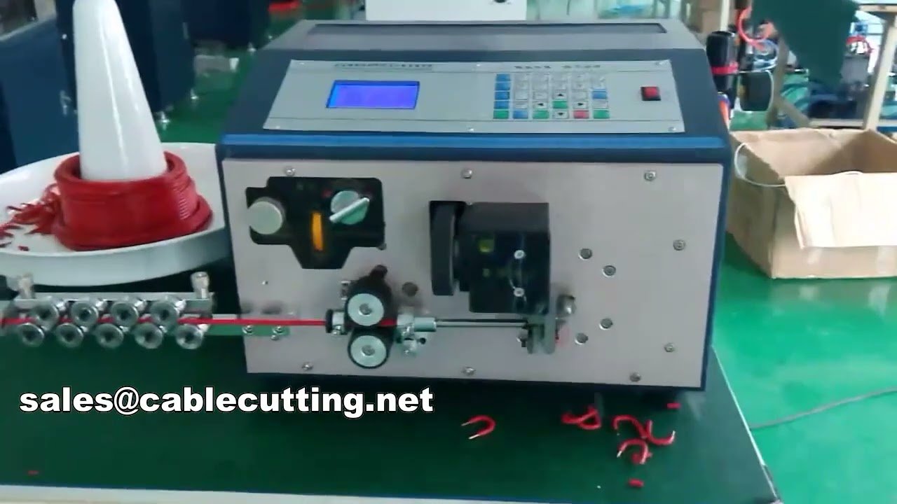 Wire Stripping, Bending, and Cutting Machine WPM-09-SB