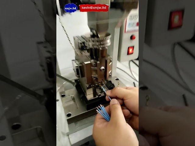 Cable Wire Terminal Connector Crimping Machine with European Applicator