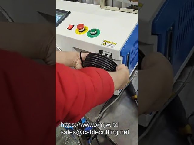 Automatic Cable Wiring and Winding Machine for AC DC Power and USB Data Cables