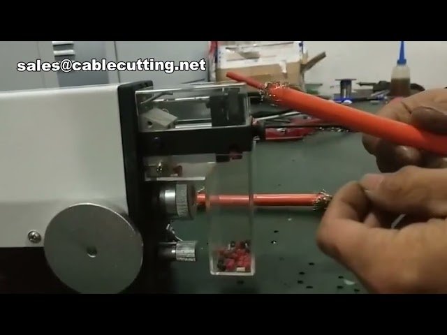Pneumatic Wire Stripping Machine | Automated Cable Peeling & Stripping