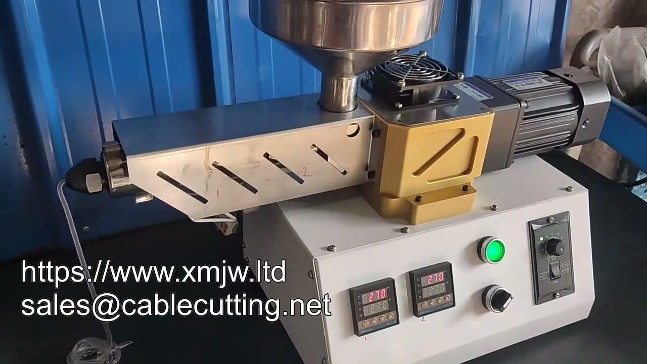 Desktop Injection Molding Machine | Single Screw Plastic Extruder for Polymer Materials