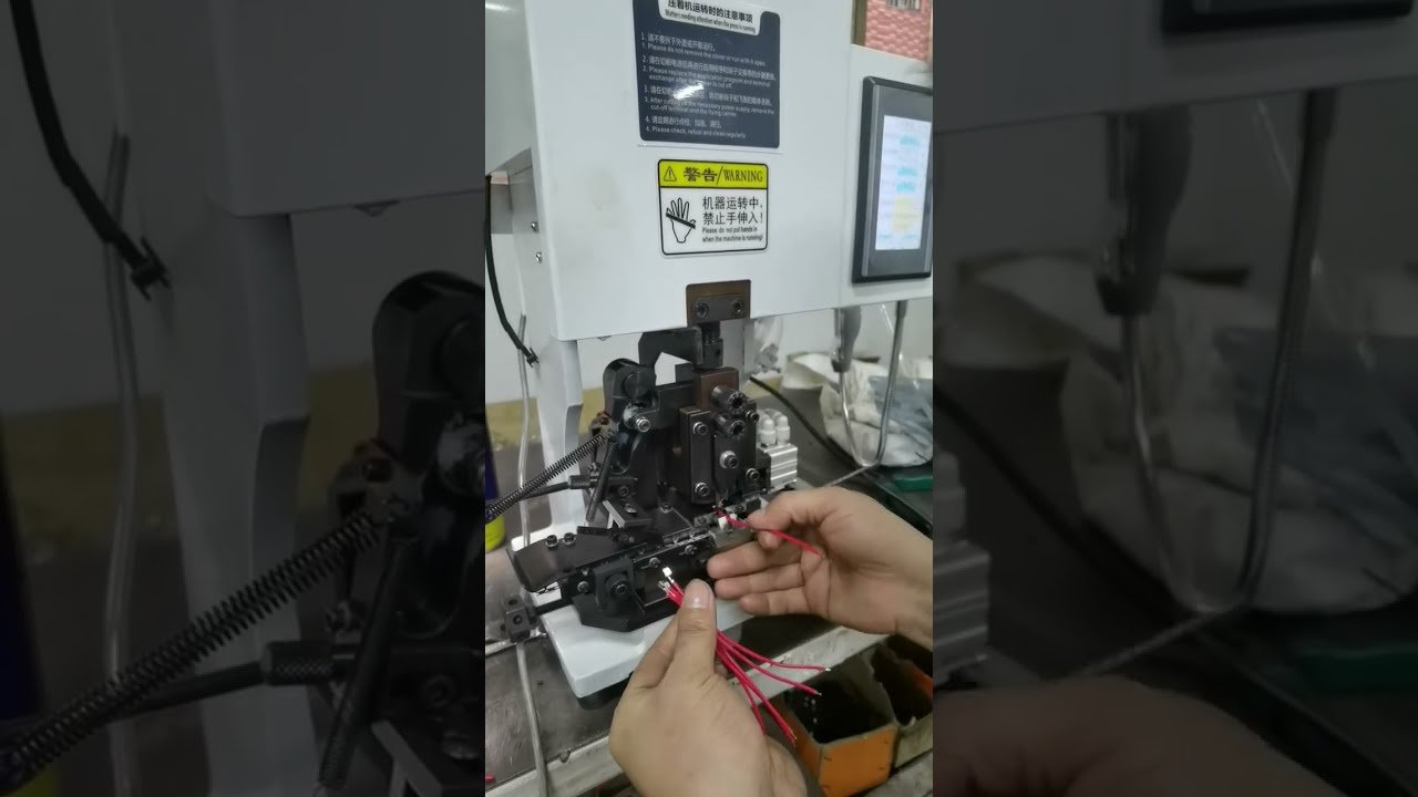 1.5T Touch Screen Wire Stripping and Crimping Machine | Cost-Effective Factory Automation