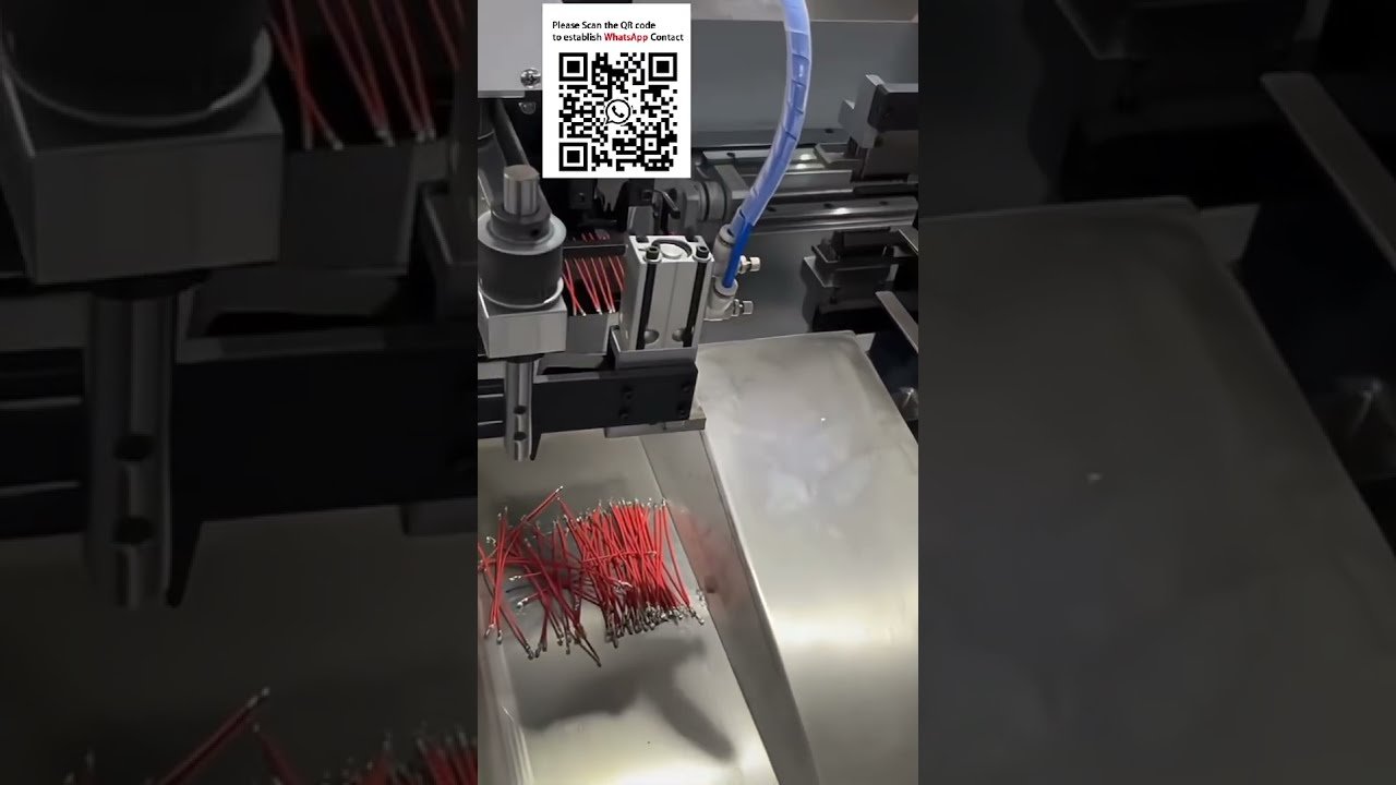 High-Output Servo Double-End Crimping Machine for 1-to-8 Wire Processing