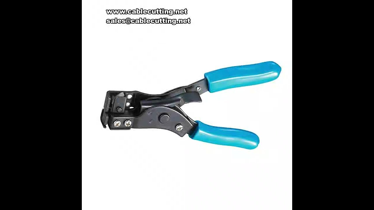 Heavy-Duty TL-2081 Automatic Nylon Cable Tie Gun - Fastening & Cutting Tool for Wires