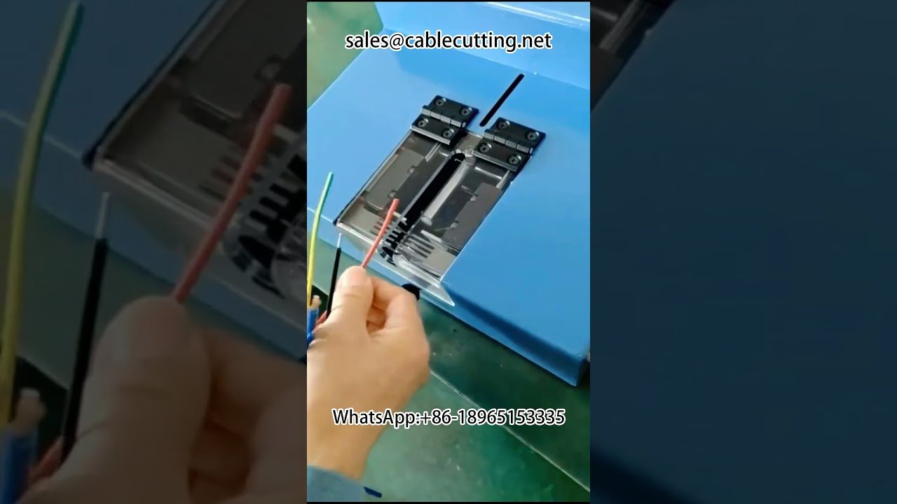 Pure Pneumatic Wire Stripping Machine, No Electricity Required, Universal Wire Size