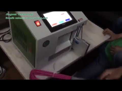 Toast Bread Bag Binding Twist Tie Machine with Metallic Ribbon Packing