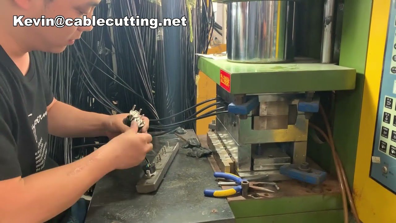 Plastic Electric Plug Injection Mould, Plug Moulds Making, Injection Mould 3