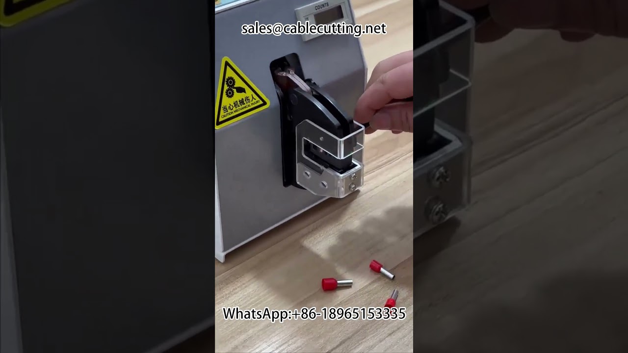 Electric Crimping Machine for Wire Processing and Automation