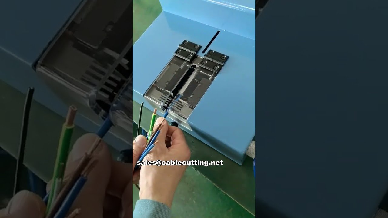 Pneumatic Cable Stripping Machine WPM-0-5-10mm, No Blade Changes Required