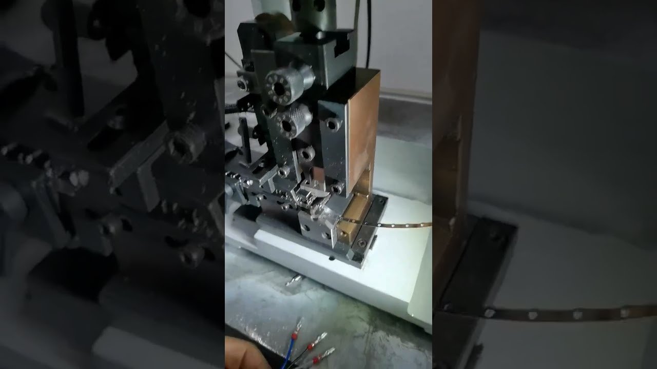 Waterproof Plug Insertion and Terminal Crimping Machine for Factory Automation