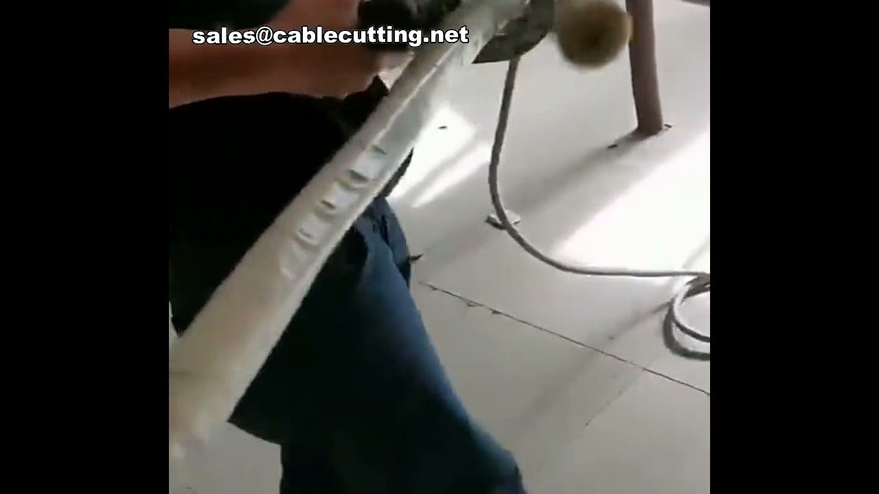 Air Conditioner Cable Tie Winding Machine, Portable Tube Wrap Tool