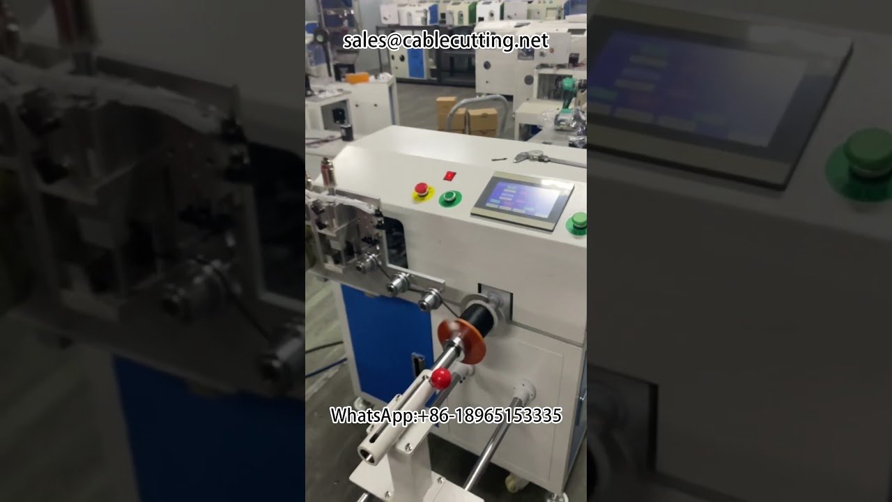 I-Beam Bobbin Winding Machine for Plastic and Paper Bobbins
