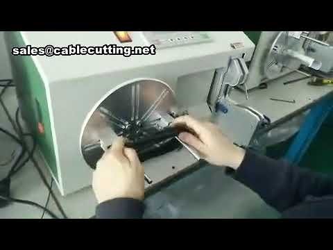 Automatic Electric Motor Winding and Binding Machine | Cable Coiling System