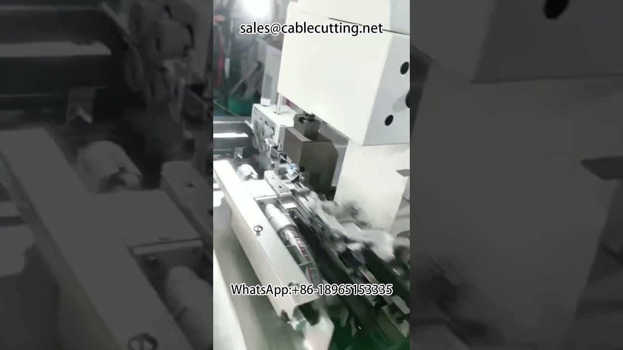 Automatic Bulk Grain Tubular Terminal Double Head Crimping Machine