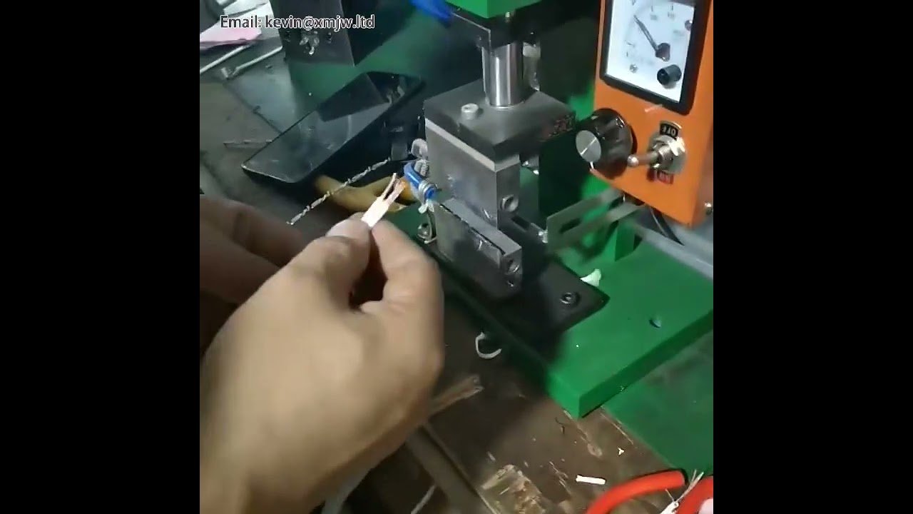 Pneumatic Heat Stripping Machine for Nylon Data Cable and Braided Shielded Wire