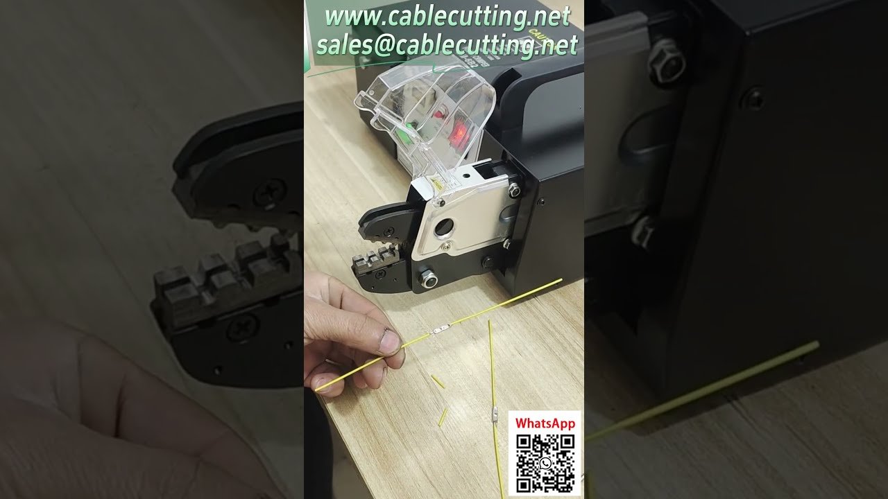 EM-6-B-2 Wire Crimping Machine for BN Tube Connectors with Multi-Tooling Die Set