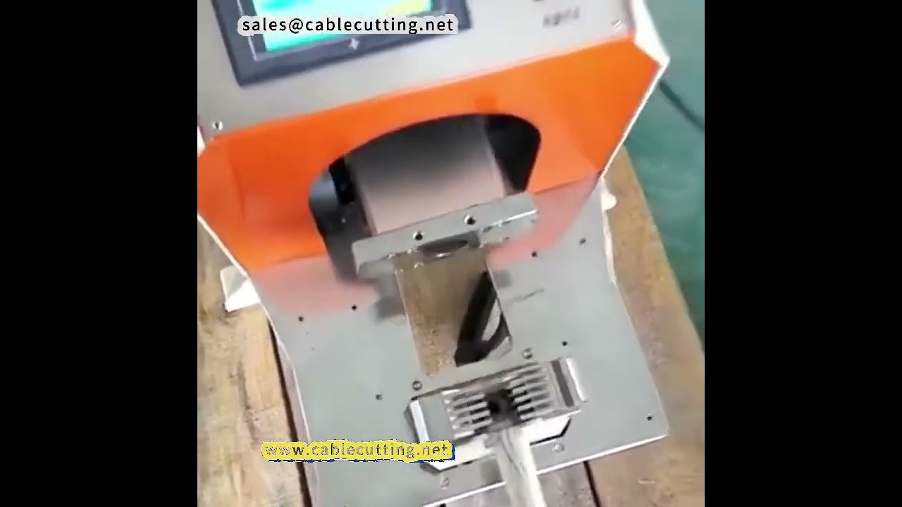 Coaxial Cable Stripping Machine | Multi-Strand Sheathed Wire Spinning Machine