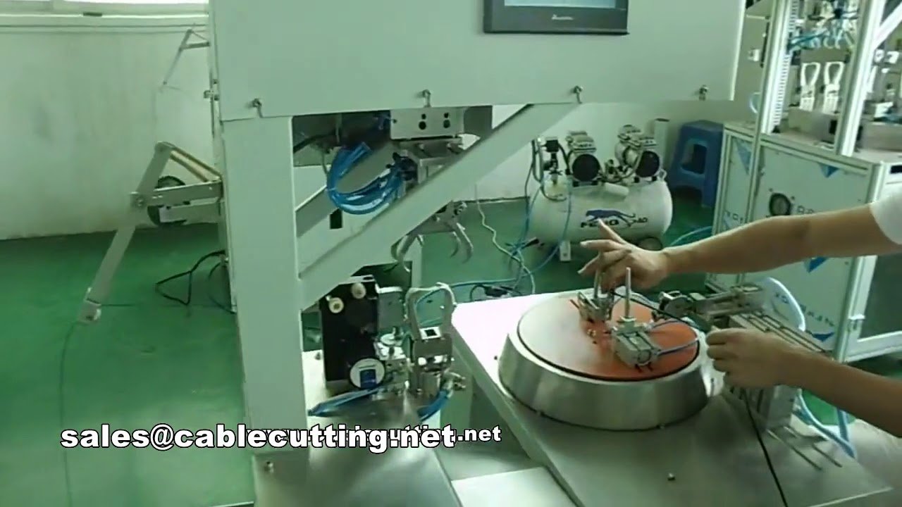 Video-8-Shape Cable Winding and Tying Machine