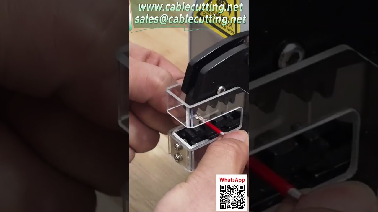 Vertical Wire Crimping Machine for Spade Terminals 8kg Automatic