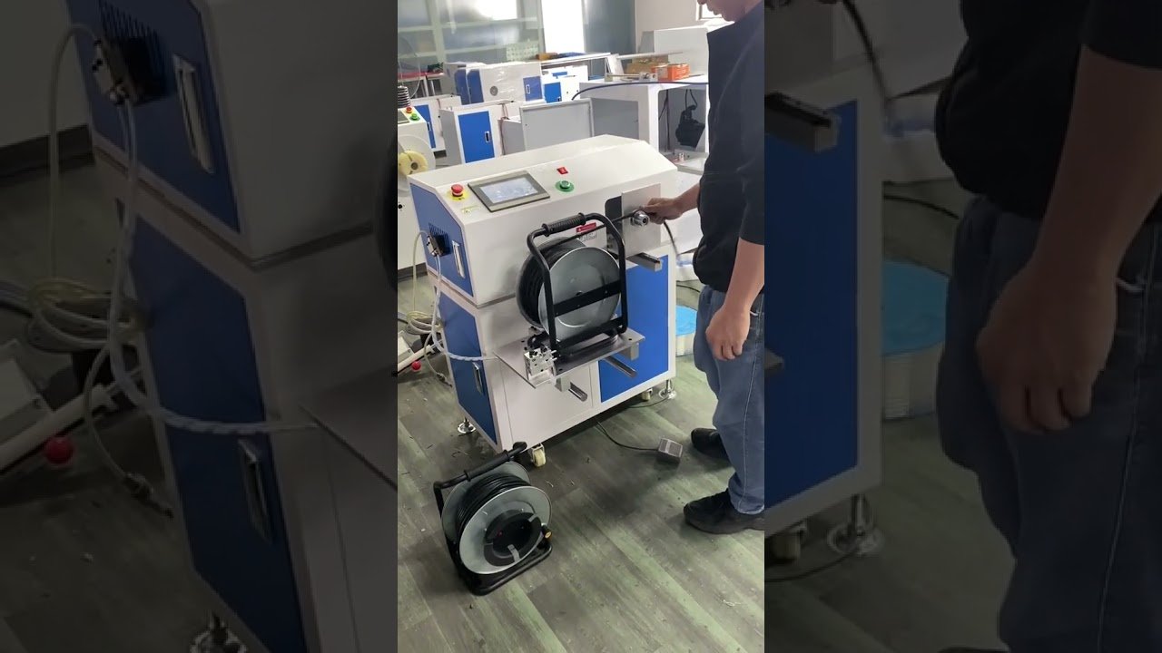 Easy & Fast Coiling Machine for Mobile Cable Reels