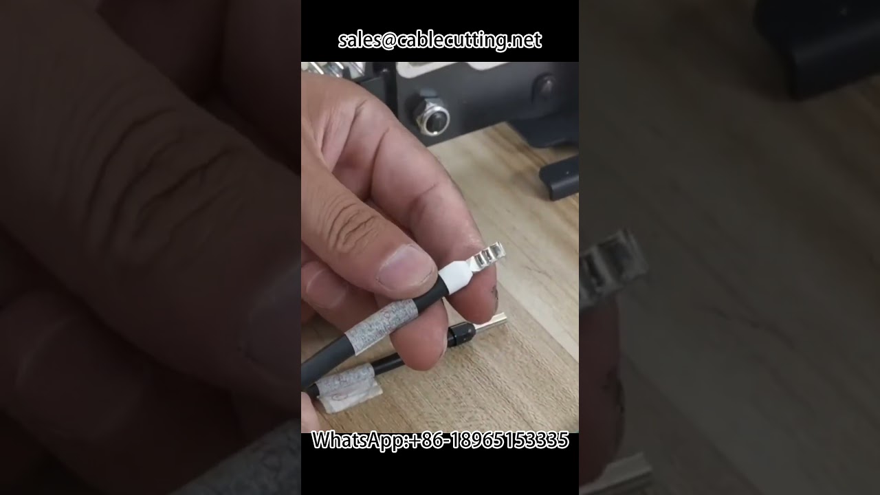 Pneumatic Crimping Machine for Tube Type Terminals